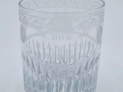 Verre début du XIXe siècle.